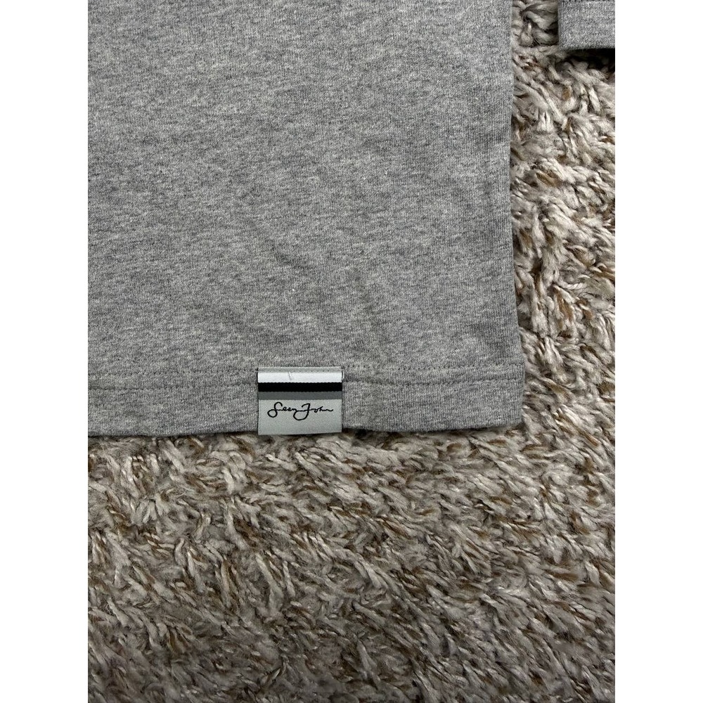 Vintage Y2K Sean John XXL Embroidered Logo Long Sleeve Tee Hip Hop Skate Gray - Picture 4 of 13